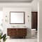 James Martin Vanities Amberly 60in Single Vanity, Mid-Century Walnut w/ 3 CM Ethereal Noctis Top 670-V60S-WLT-3ENC - alternate 3